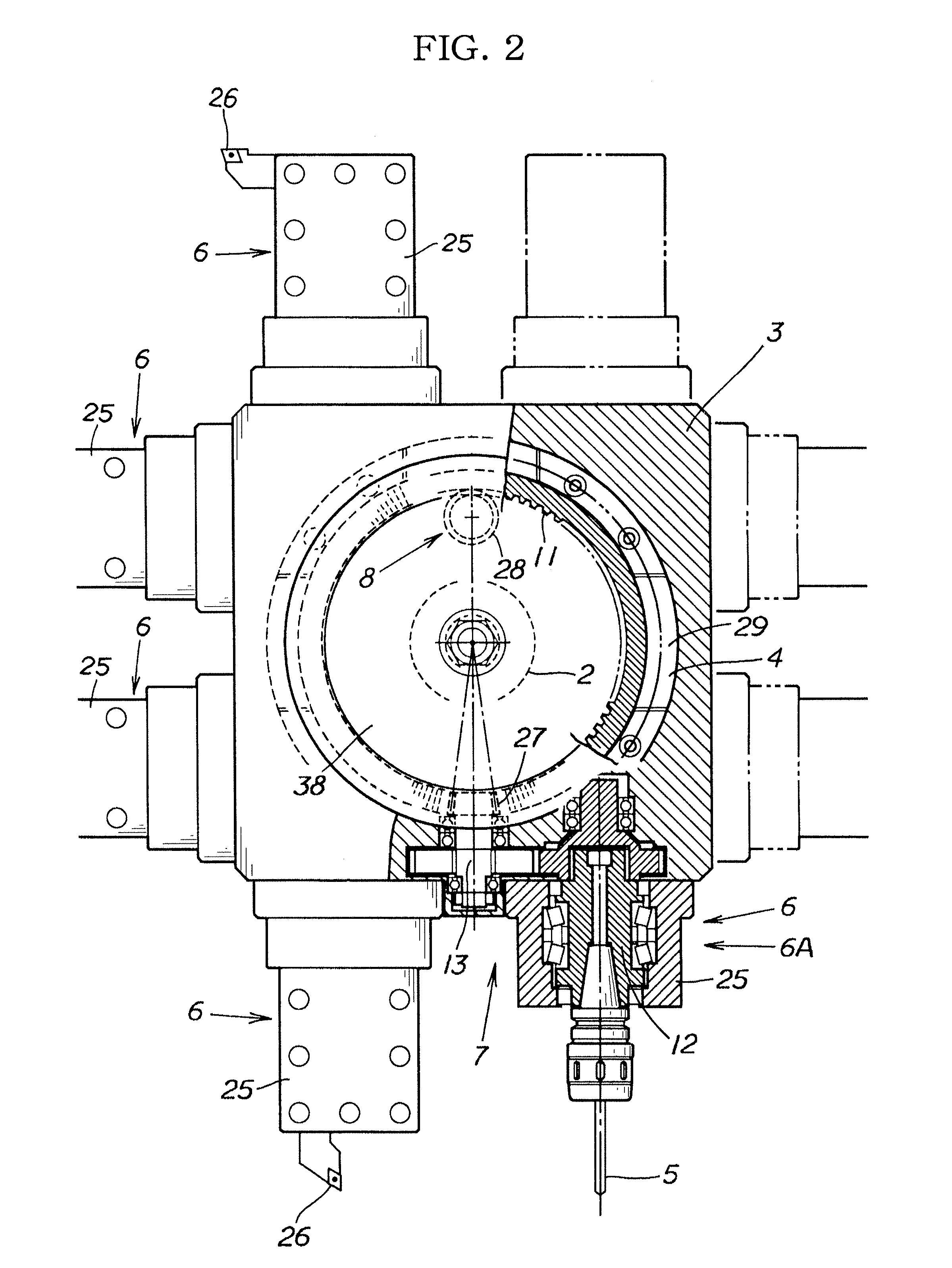 Composite processing machine