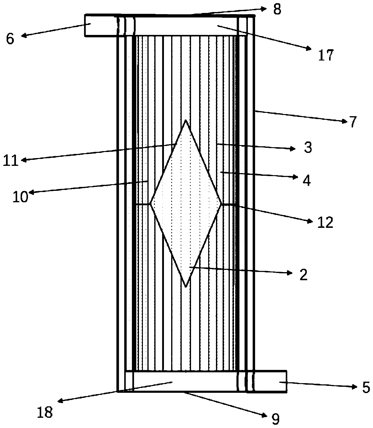 Double-sided heat collection type composite solar heat absorber and method