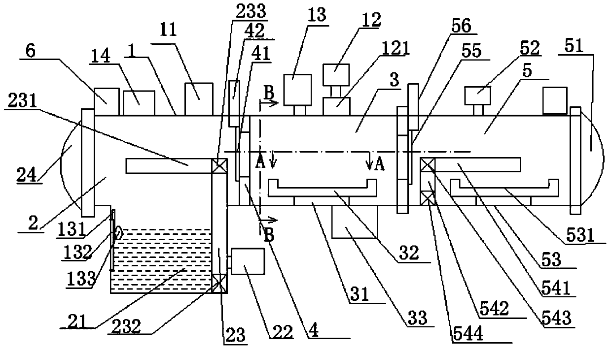 Anticorrosive pollution-discharge liquid-purification operation-monitoring three-chamber vacuum furnace