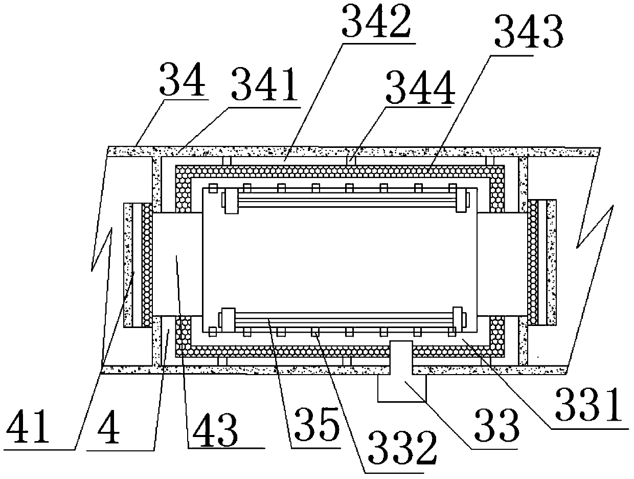 Anticorrosive pollution-discharge liquid-purification operation-monitoring three-chamber vacuum furnace