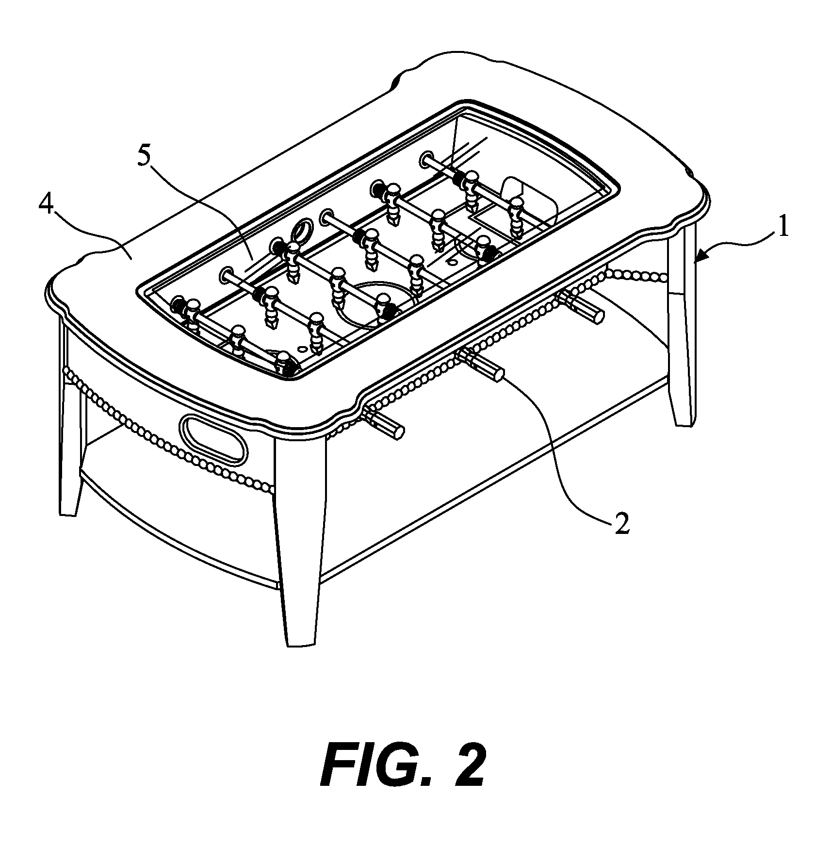 Dual-purpose football game play table