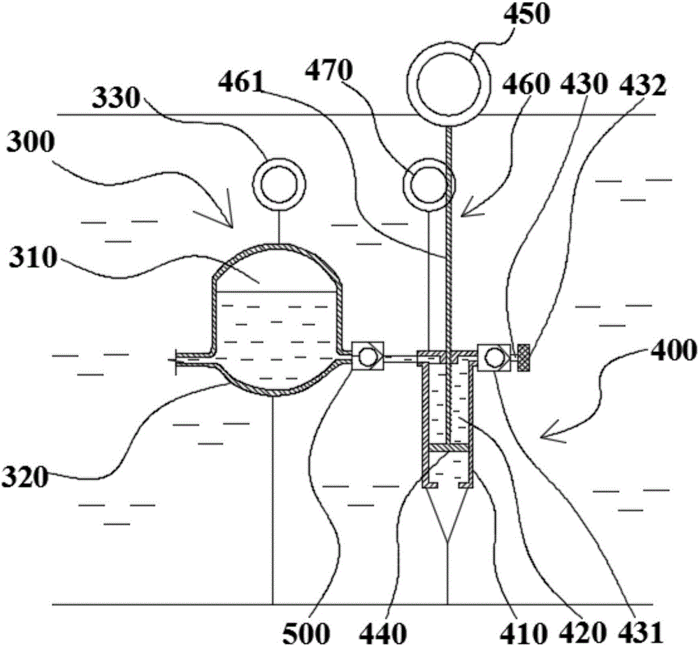 Wave energy power generating device