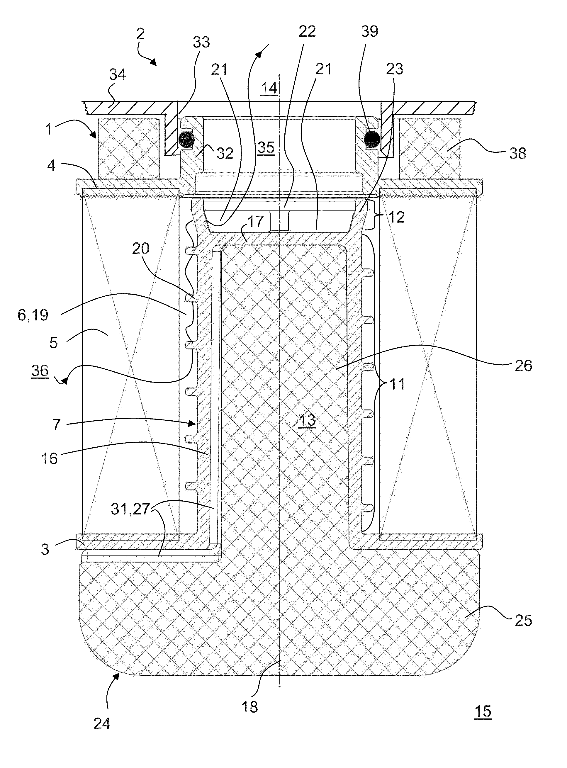 Filter Element and Filter Device
