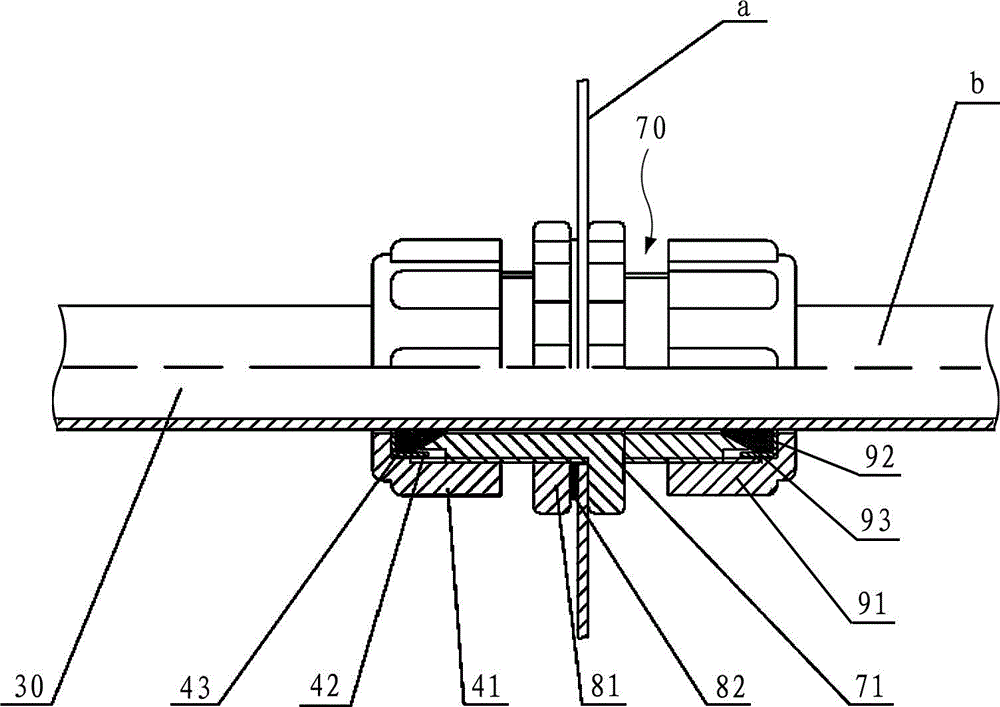 Pulse valve for bag type dust collector and connecting structure and connecting method of pulse valve