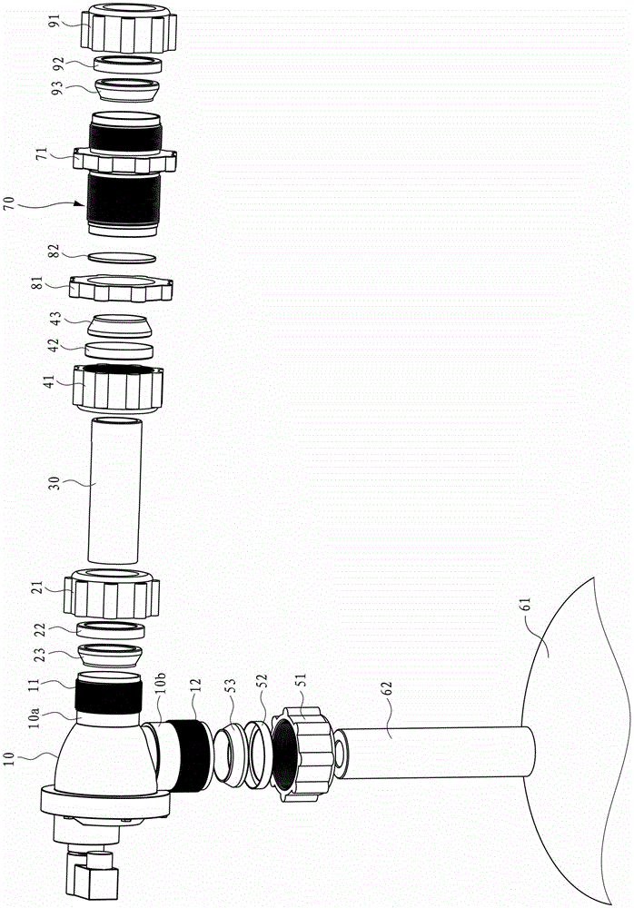 Pulse valve for bag type dust collector and connecting structure and connecting method of pulse valve