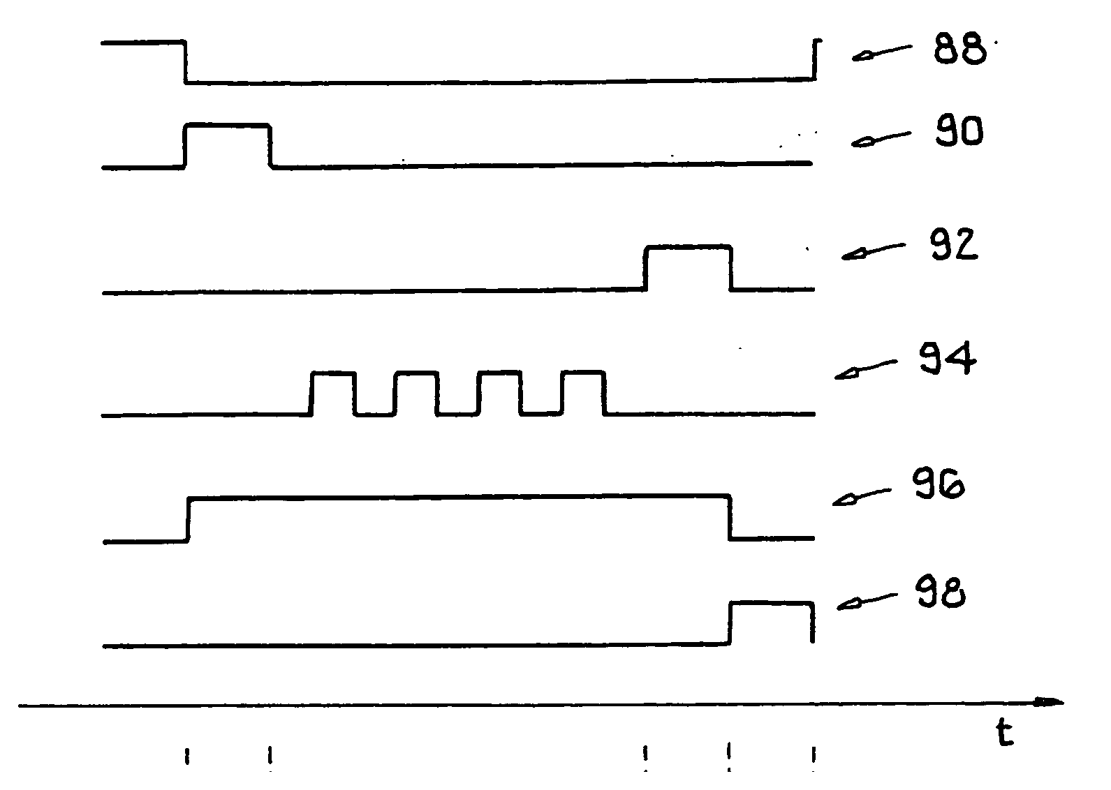 Driver circuit, in particular for laser diodes, and method for providing a drive pulse sequence