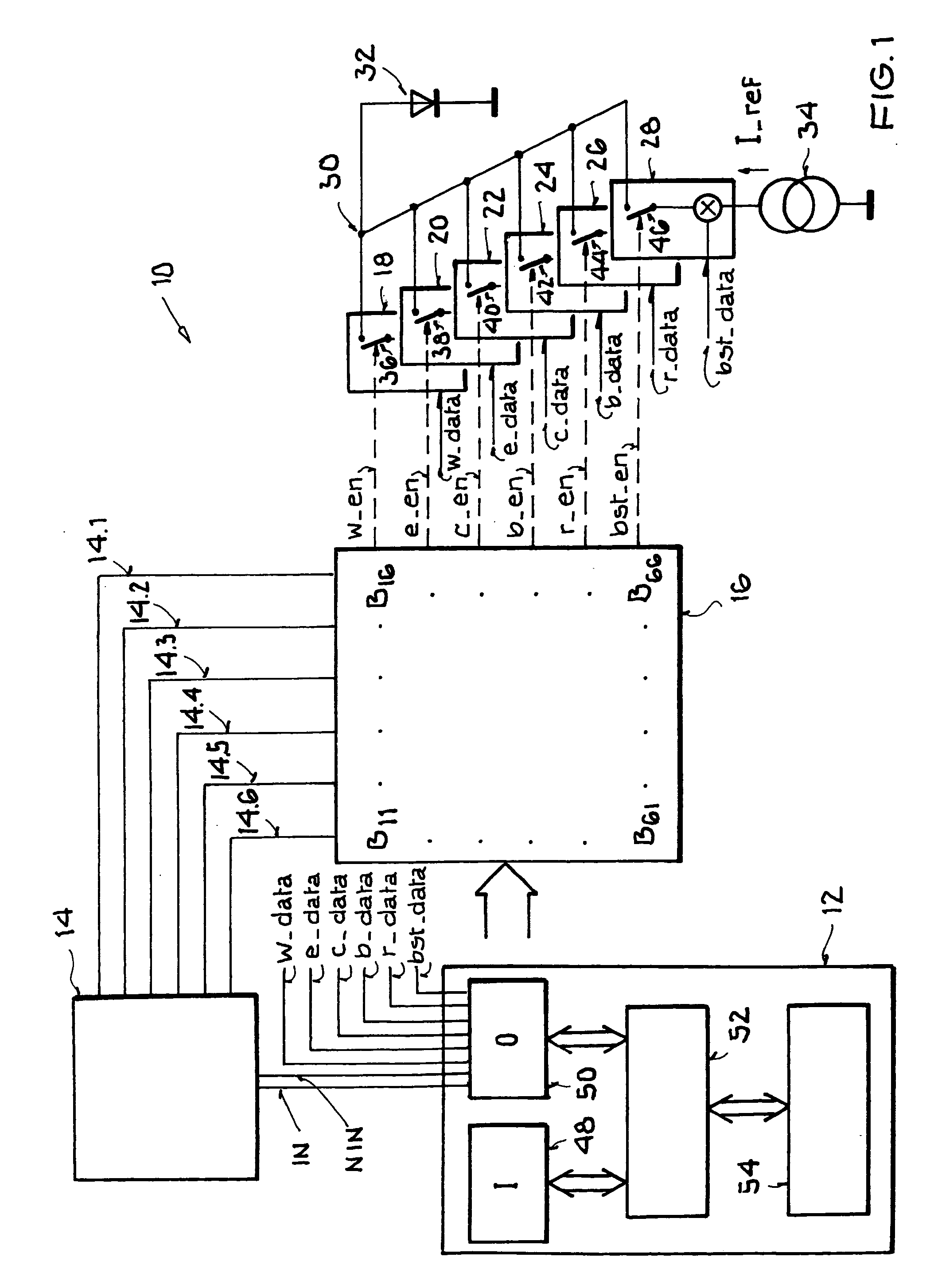 Driver circuit, in particular for laser diodes, and method for providing a drive pulse sequence