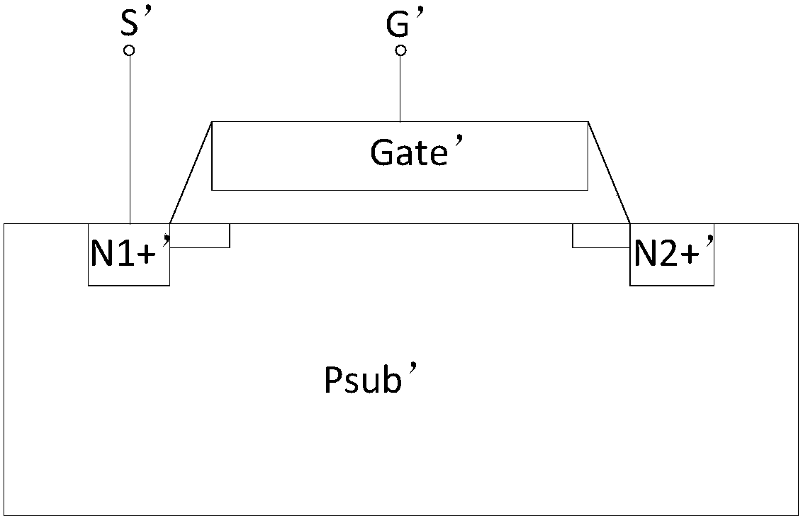 A charging capacitor and pump circuit