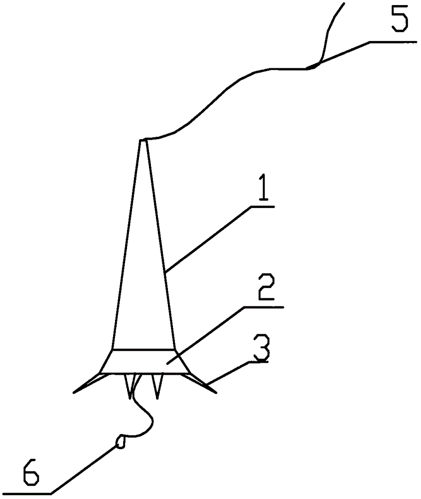 Anti-hooking device of lead weight for sea fishing