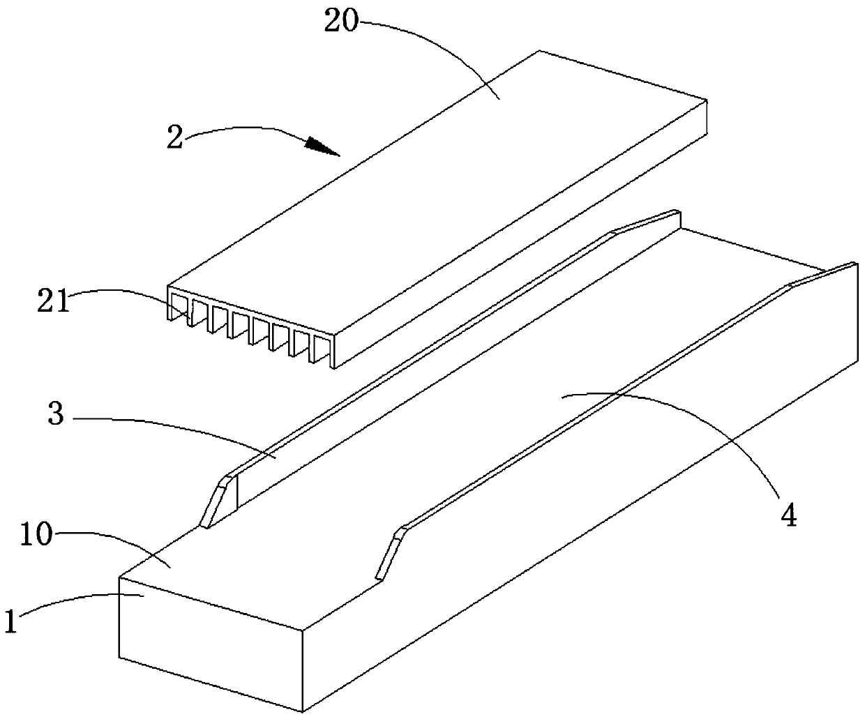 Communication equipment and optical module with heat dissipation structure