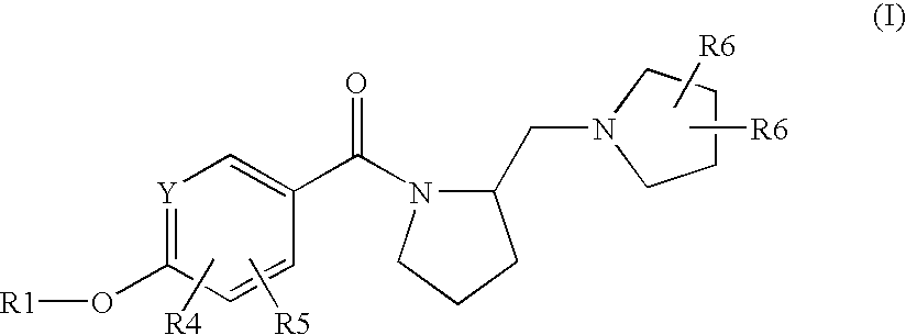 Pyrrolidine derivatives as histamine H3 receptor antagonists