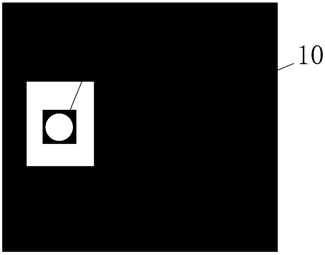 Transition conversion structure of millimeter-wave rectangular coaxial line and microstrip line