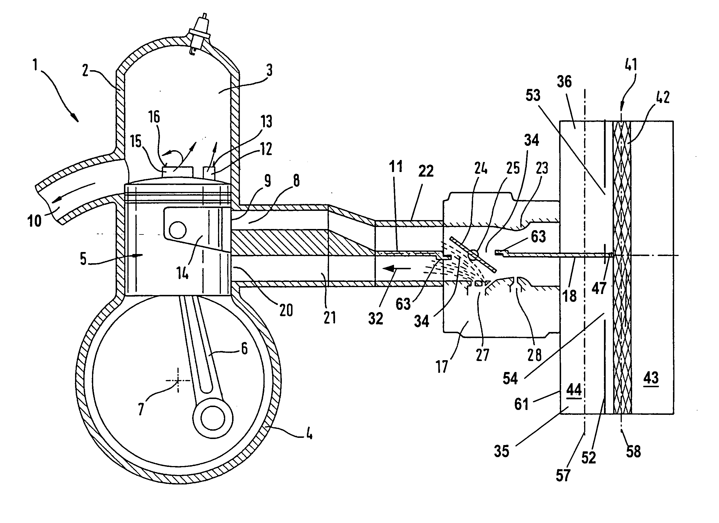 Two-stroke engine assembly