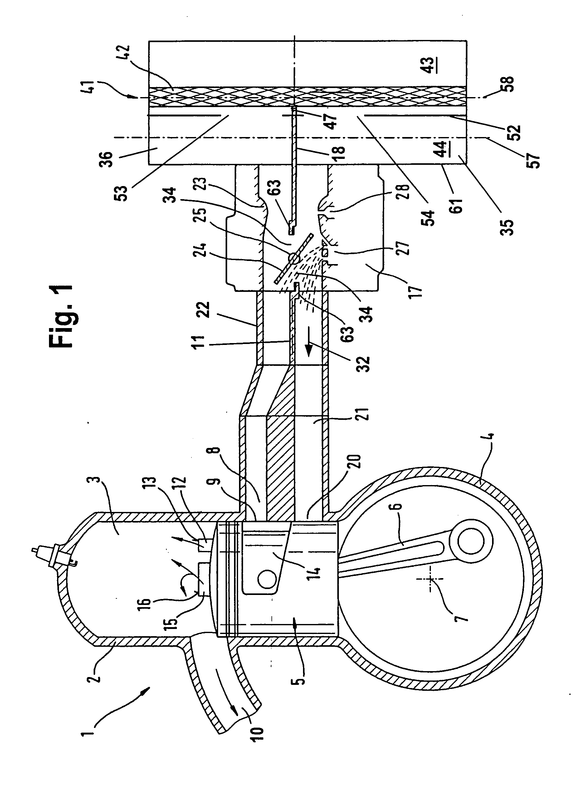 Two-stroke engine assembly