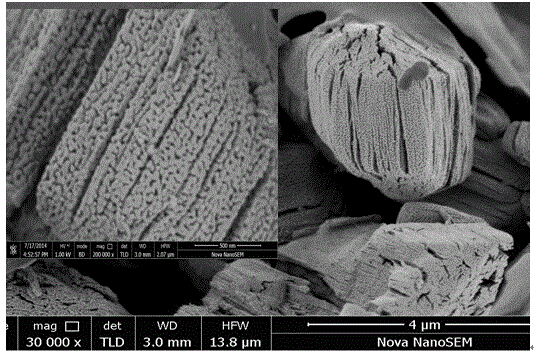 Preparation method of graphene/ferrate multi-stage three-dimensional structure dye adsorbent