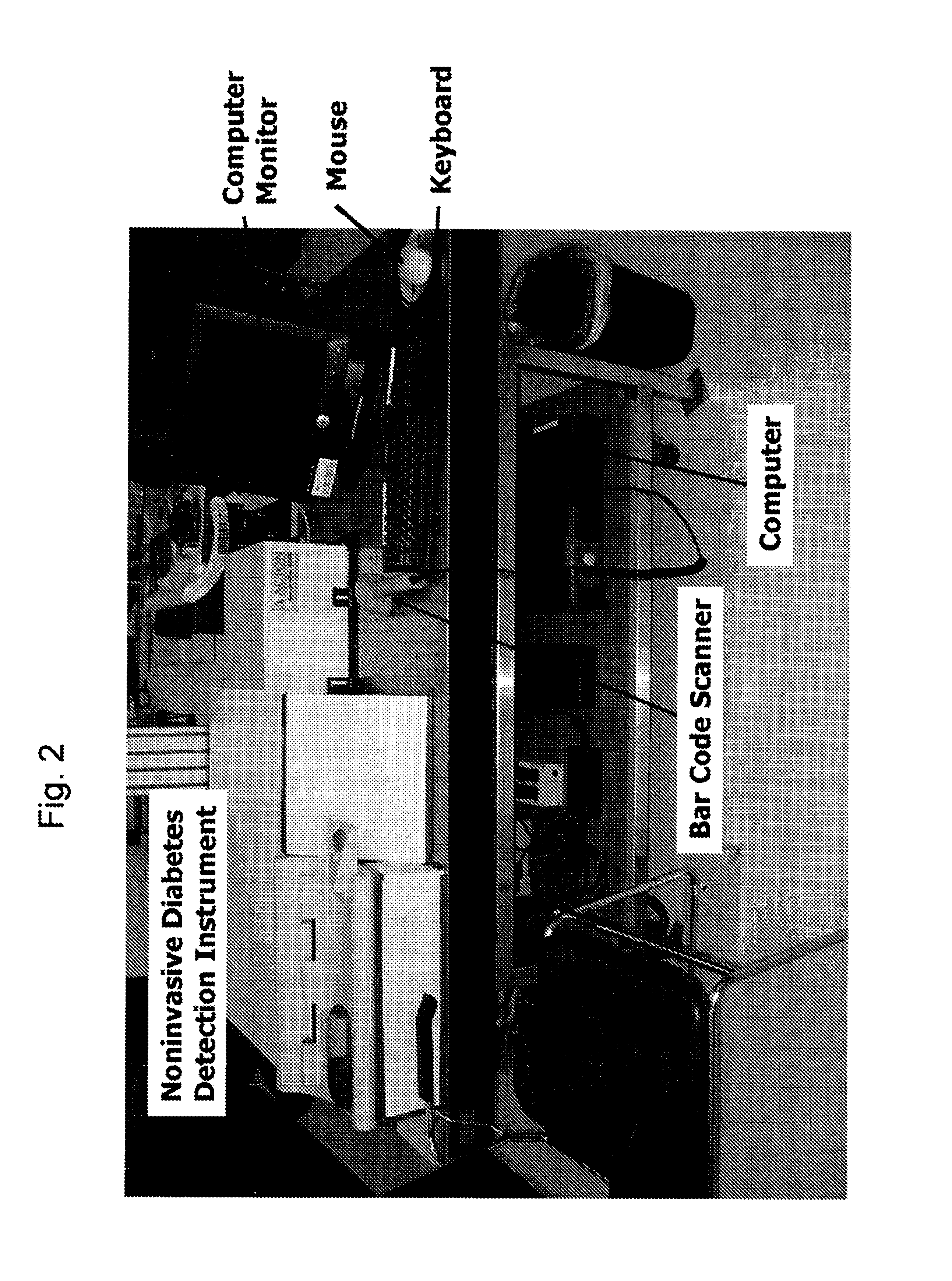 Method and Apparatus for Determination of a Measure of a Glycation End-Product or Disease State Using Tissue Fluorescence
