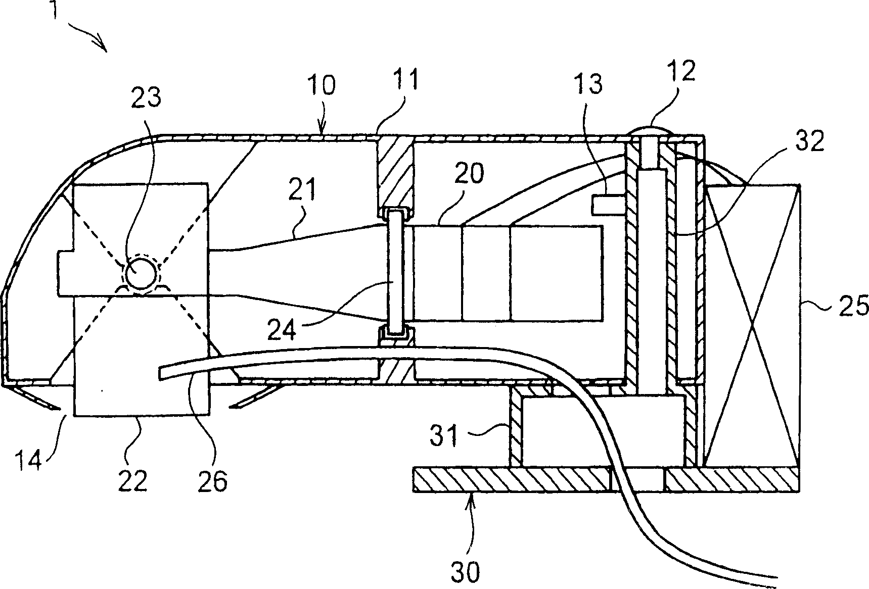 Ultrasonic washing apparatus