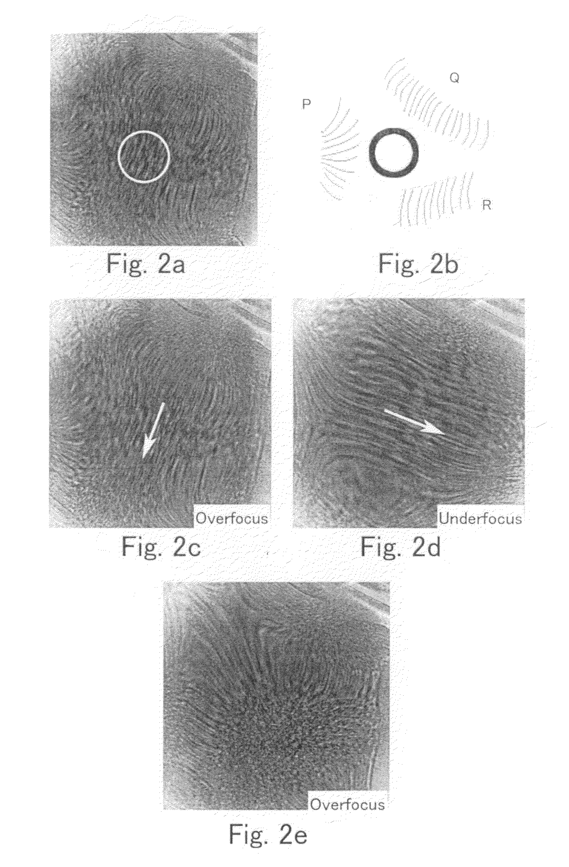 Method of measuring aberrations and correcting aberrations using Ronchigram and electron microscope