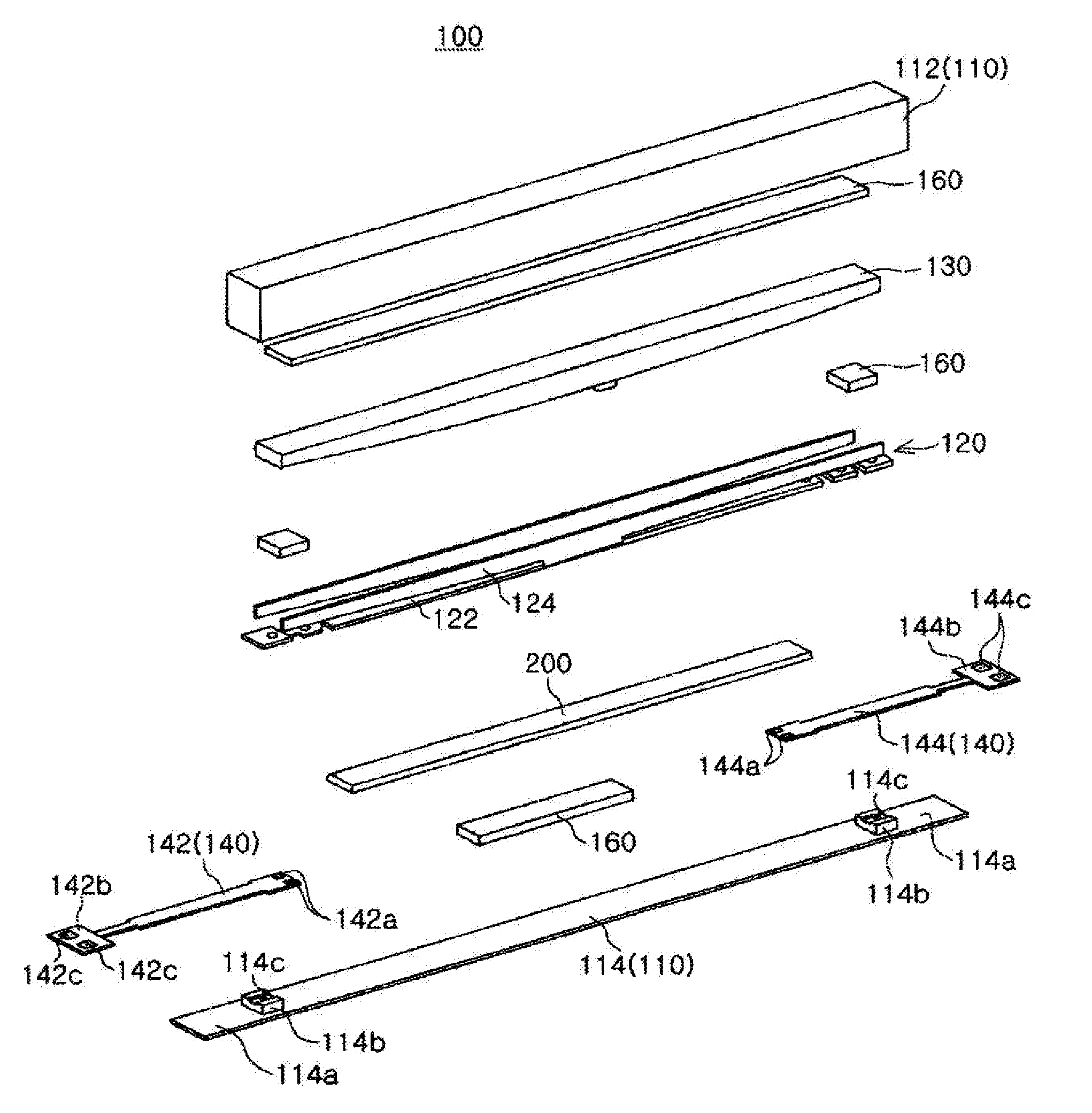 Piezoelectric element and electronic component including the same