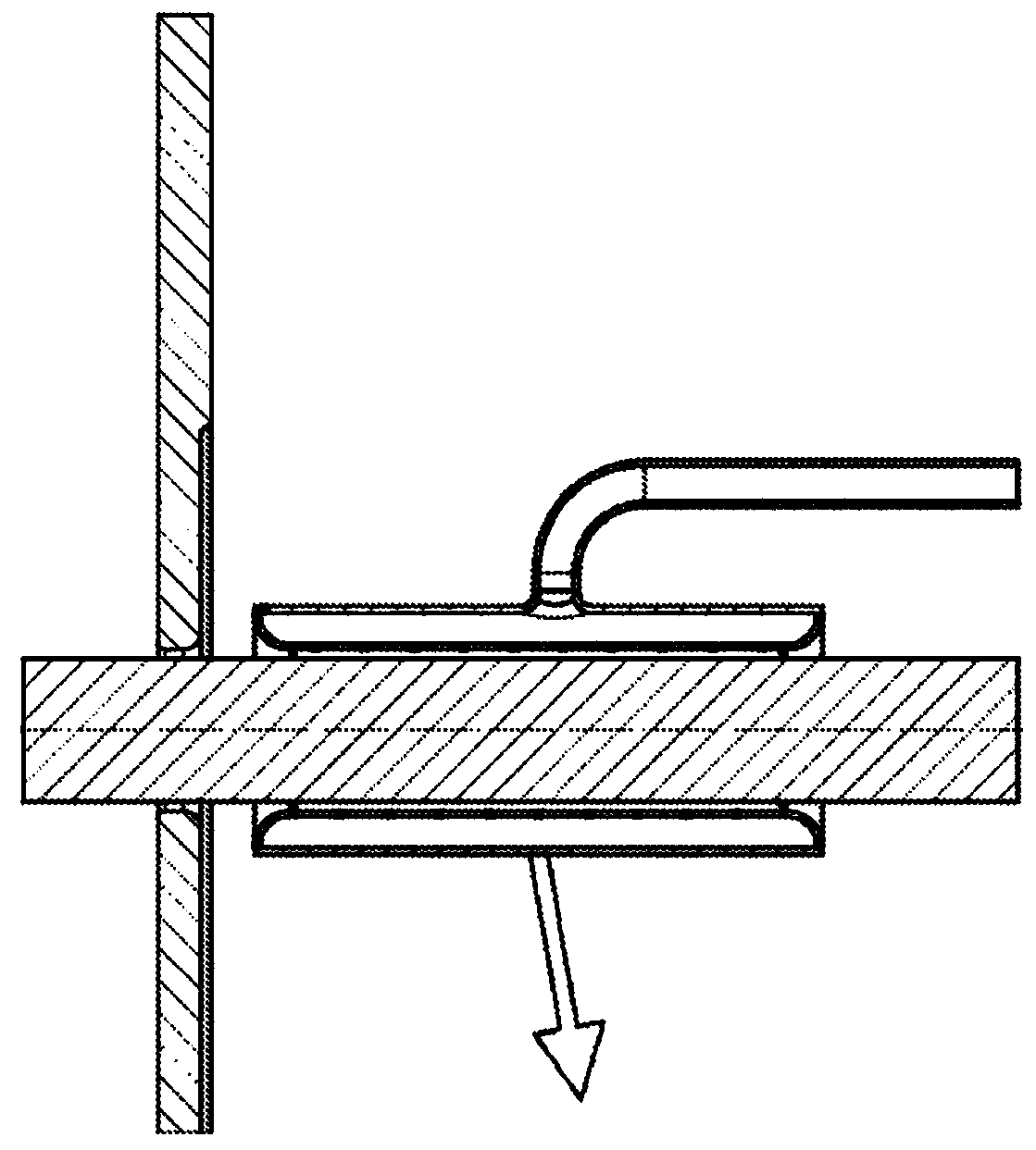 Devices for filling and/or closing containers with drive shaft purge cartridges