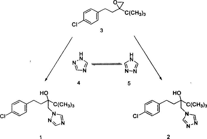 Method for preparing Tebucomazole in high purity
