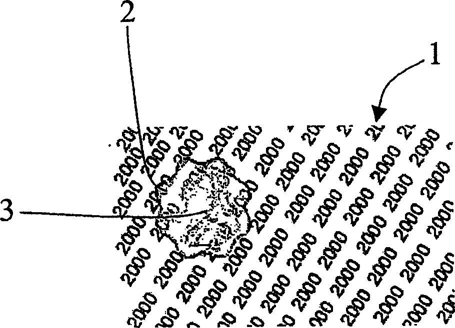 Method for printing a security element and security element