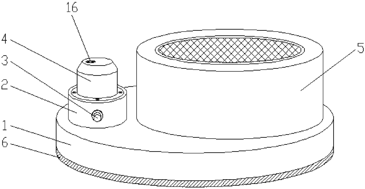 Vehicle-mounted anti-sliding air purifier