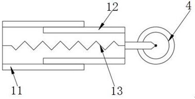 Variable-length inclinometer probe