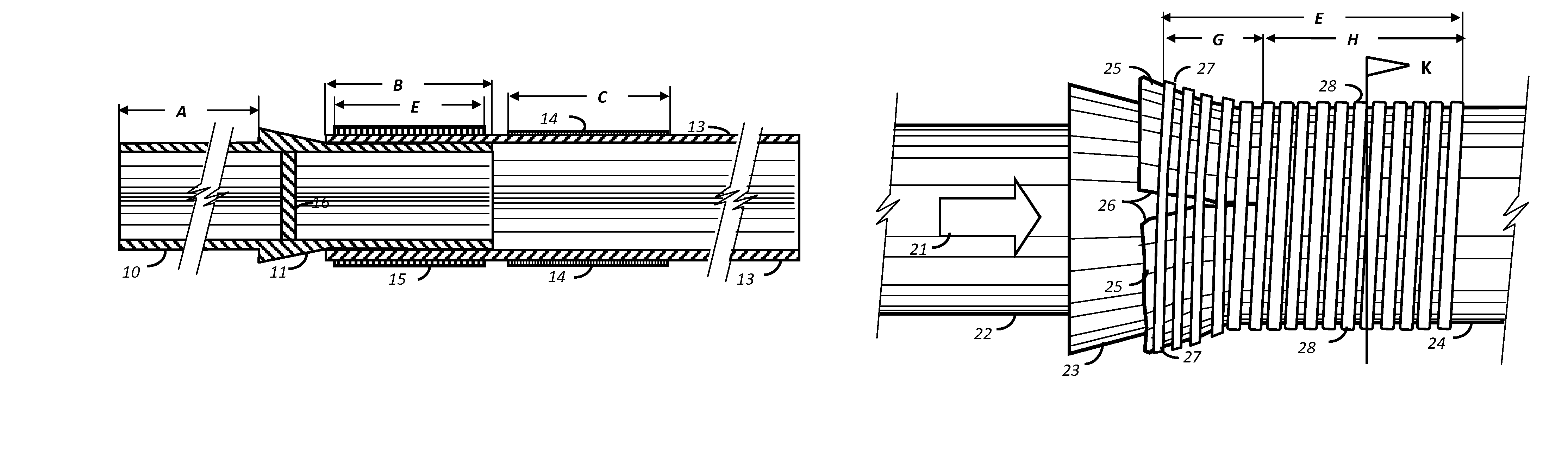 Re-stabilized impact strut