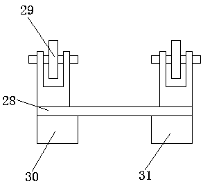 A U-shaped/V-shaped part stamping device and its process