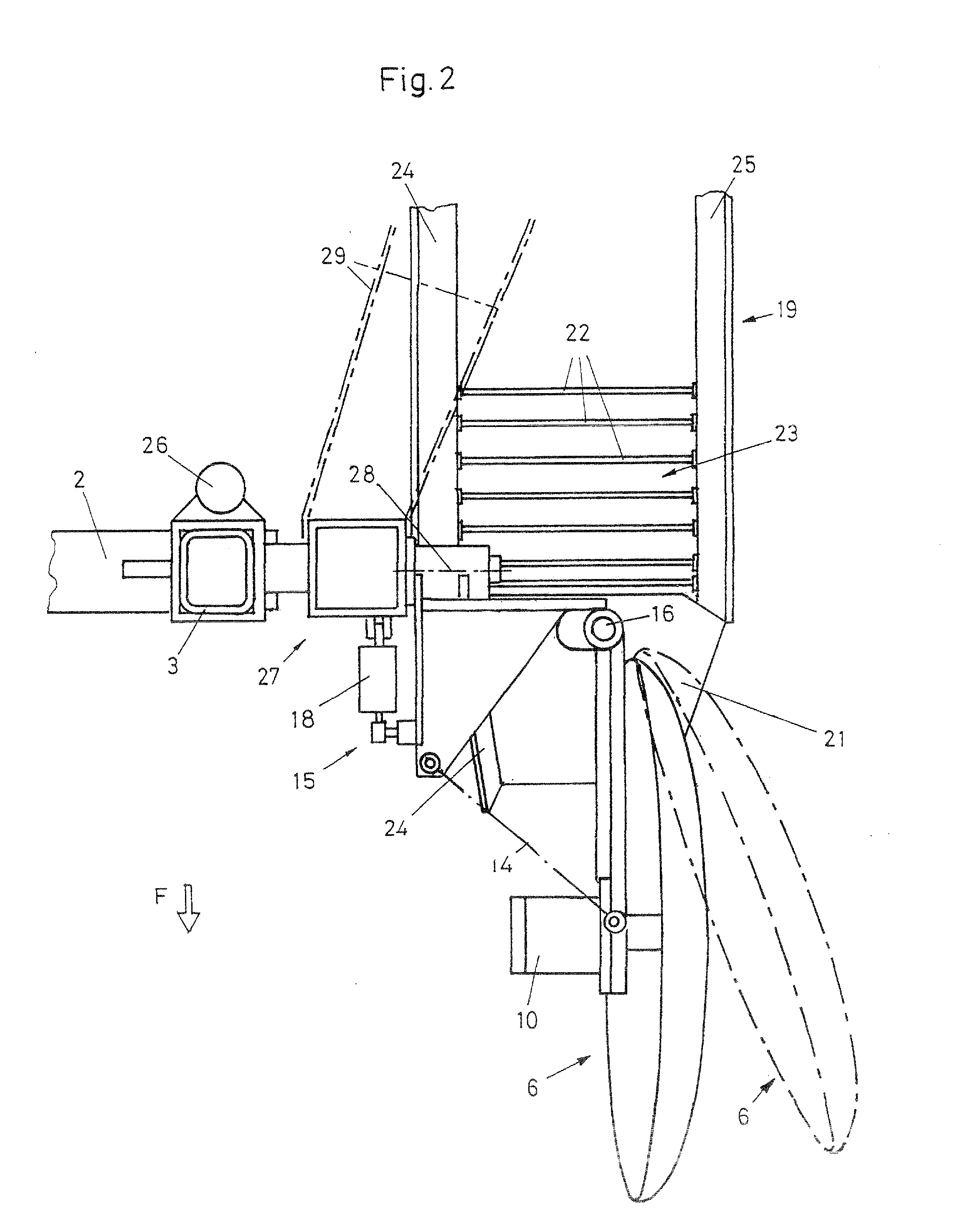Method for mechanically processing or straightening an edge