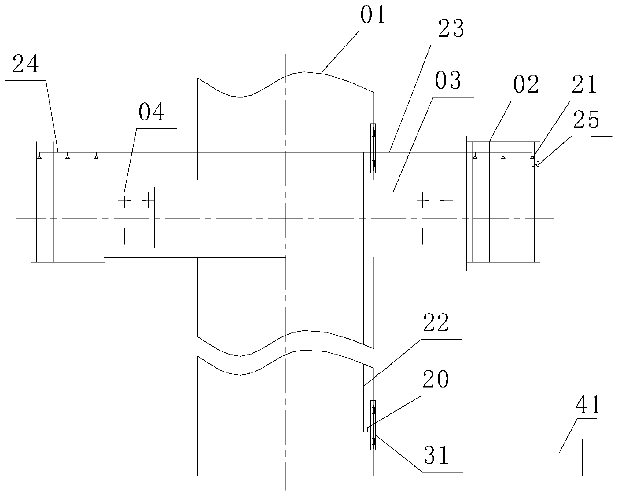 A pole with greening function