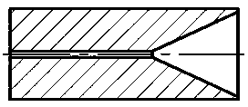 Method for machining round-section polytetrafluoroethylene filament by virtue of cutting-hot melting shaping method