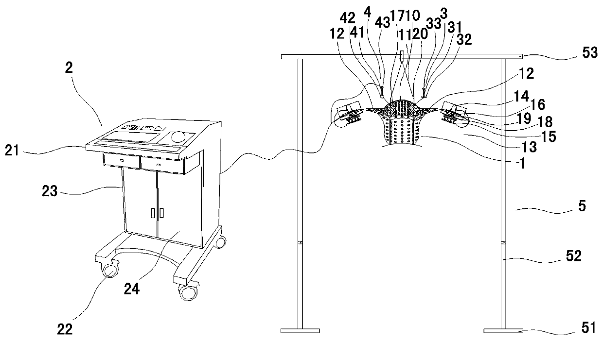 Therapeutic apparatus for nervous tinnitus, deafness, tinnitus cerebri (tinnitus cranii)