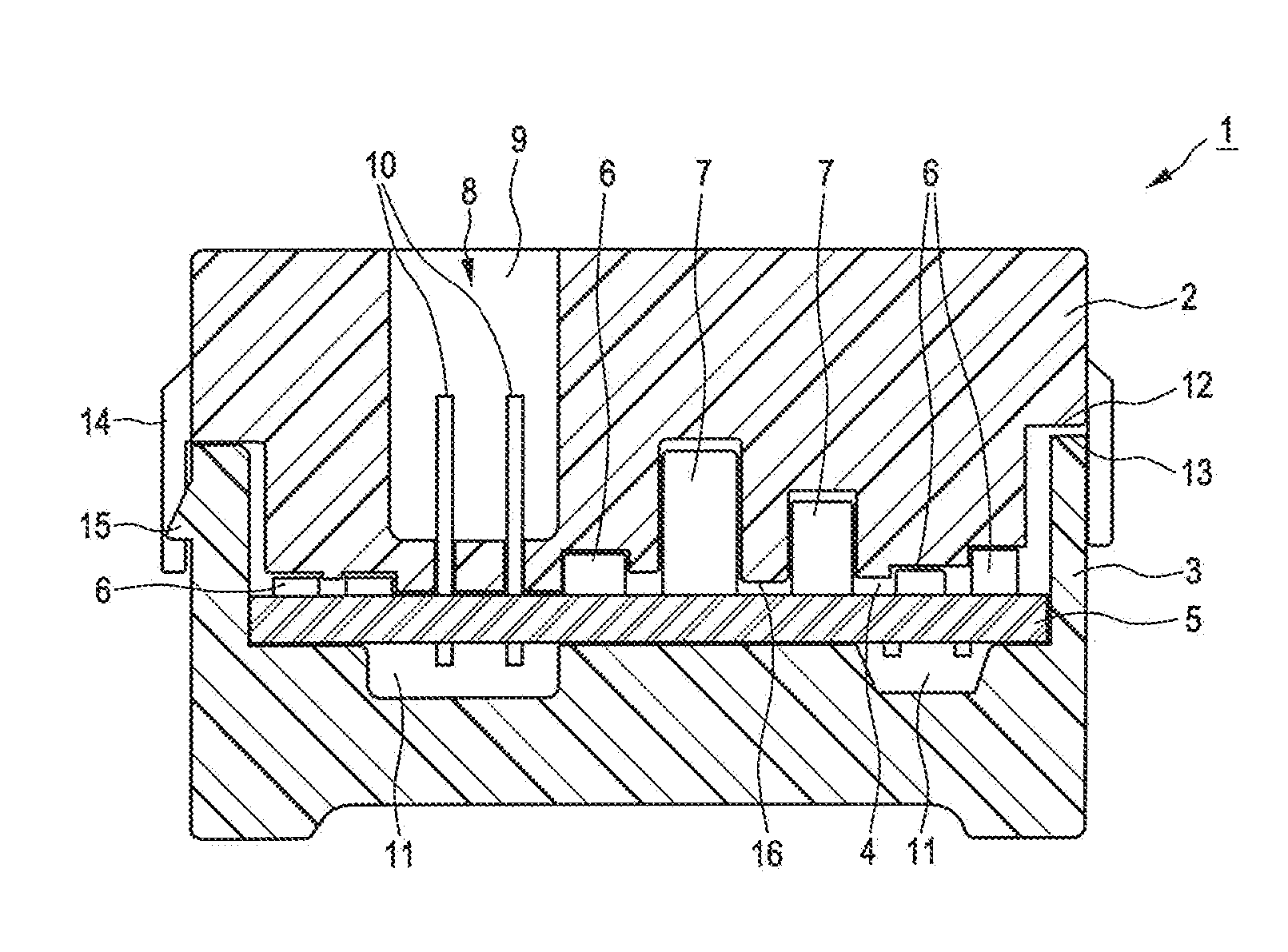 Cover element and housing device for use of the cover element