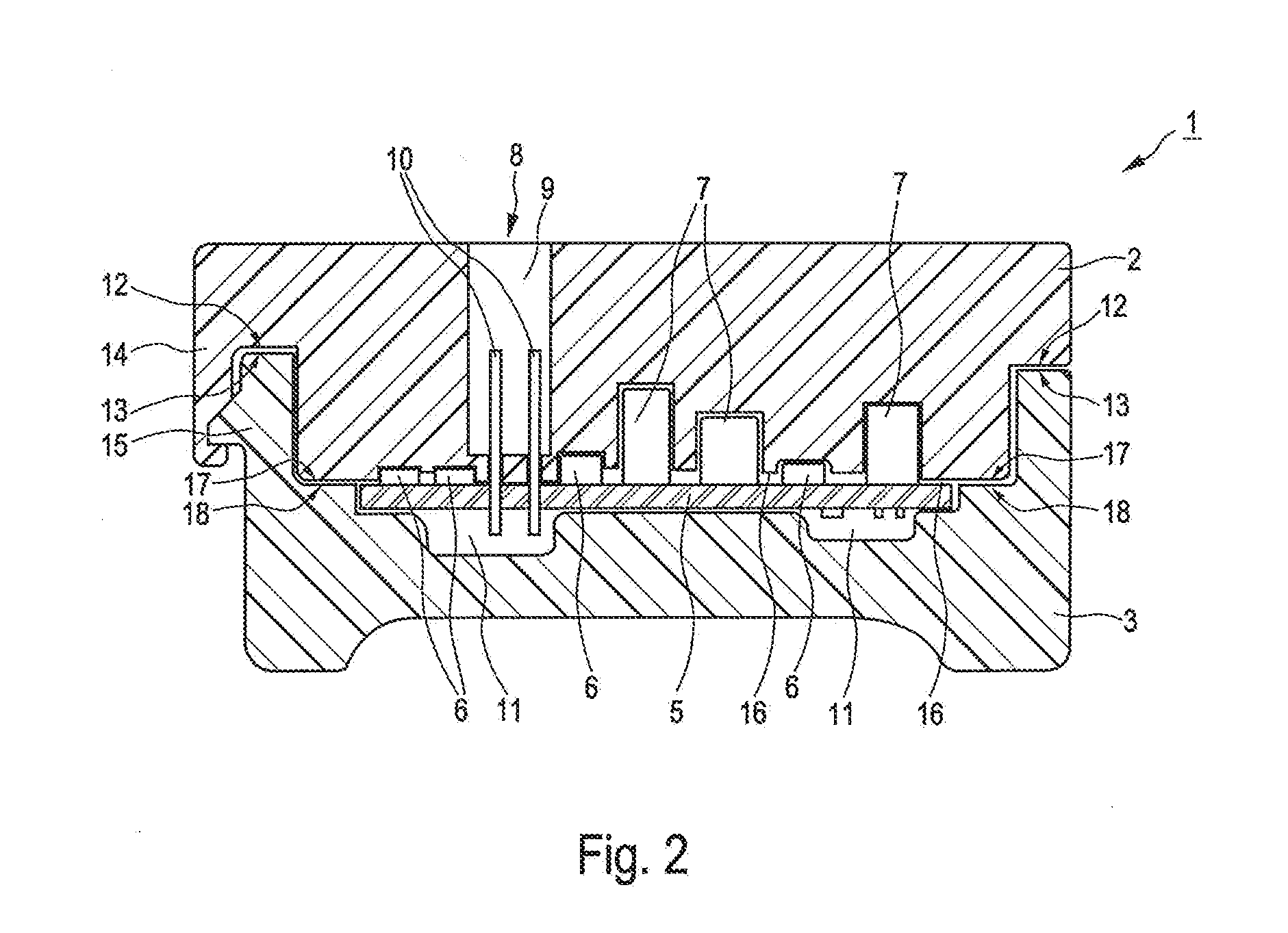 Cover element and housing device for use of the cover element