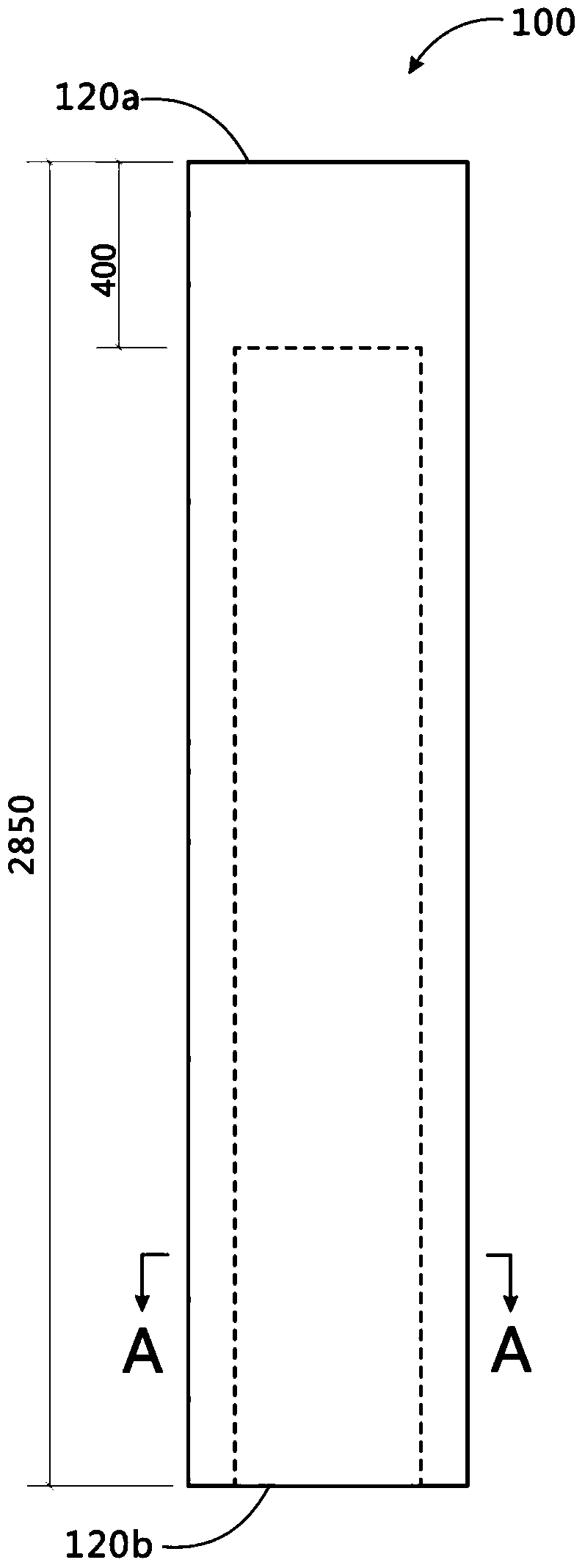 Frame-shear wall structure based on three-side-grooved strip precast concrete wallboard assembly and construction method thereof