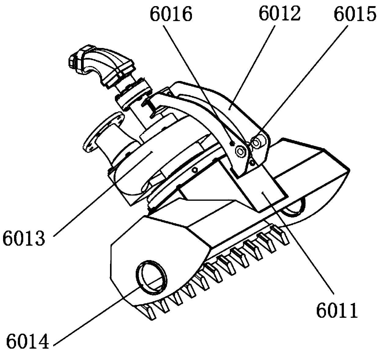 Drag suction unit assembly