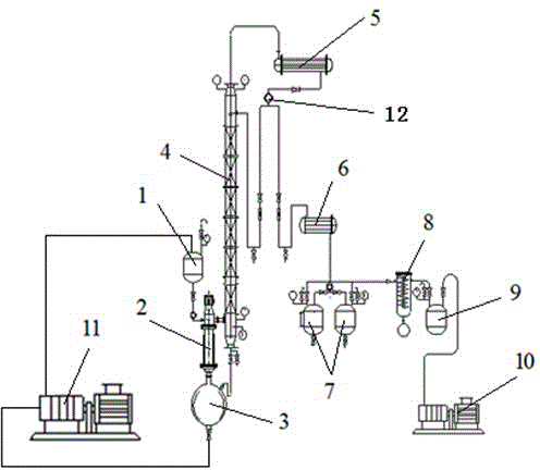 Method and apparatus for separating benzaldehyde, phenylpropyl aldehyde, cinnamaldehyde, cinnamyl acetate and o-methoxycinnamaldehyde from cinnamon oil