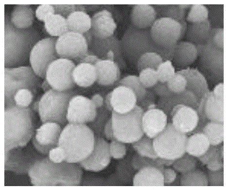 Blank high-molecular microspheres and preparation method thereof