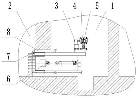 Electroless dredging control system and method under special environment