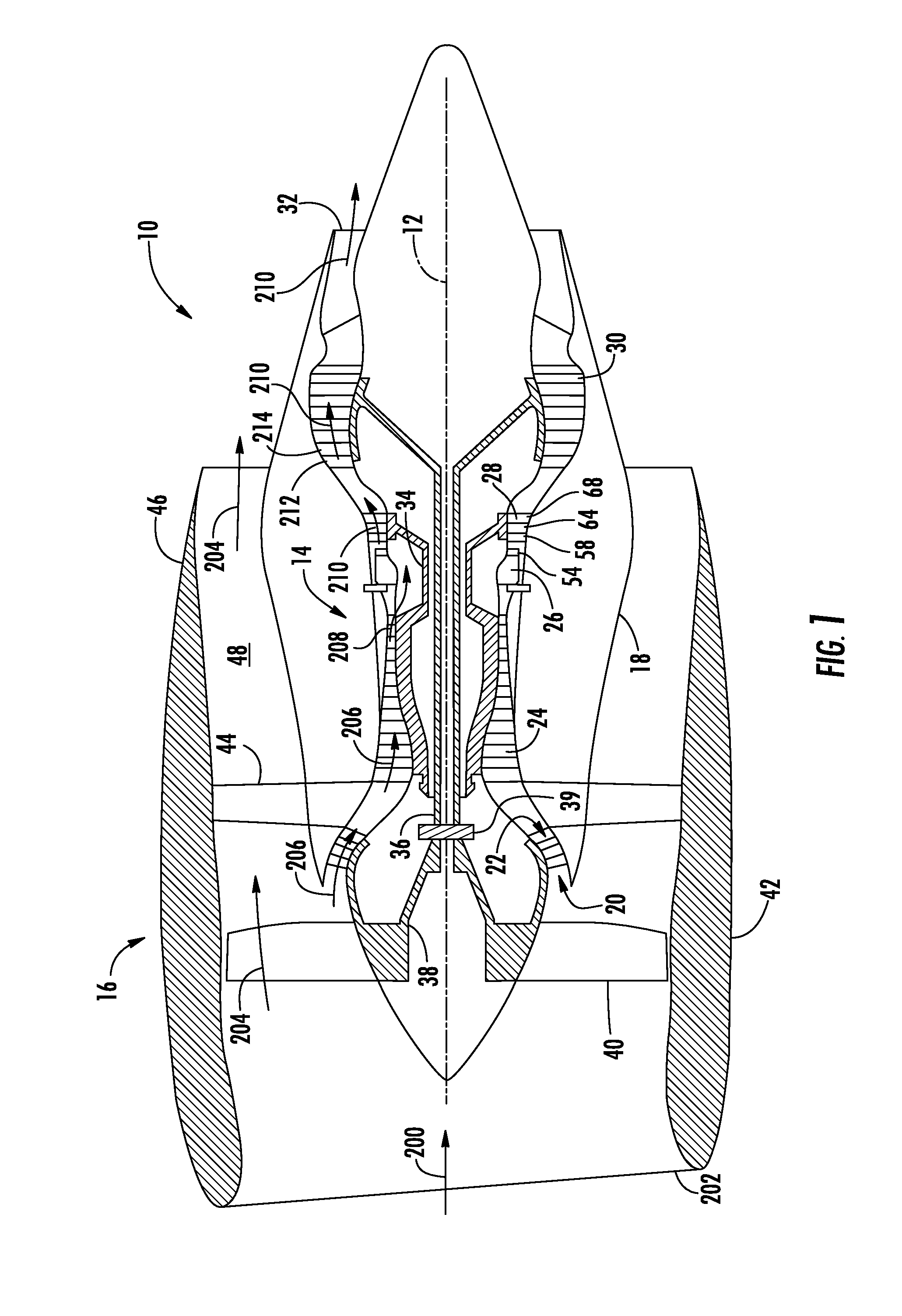 System for thermally shielding a portion of a gas turbine shroud assembly