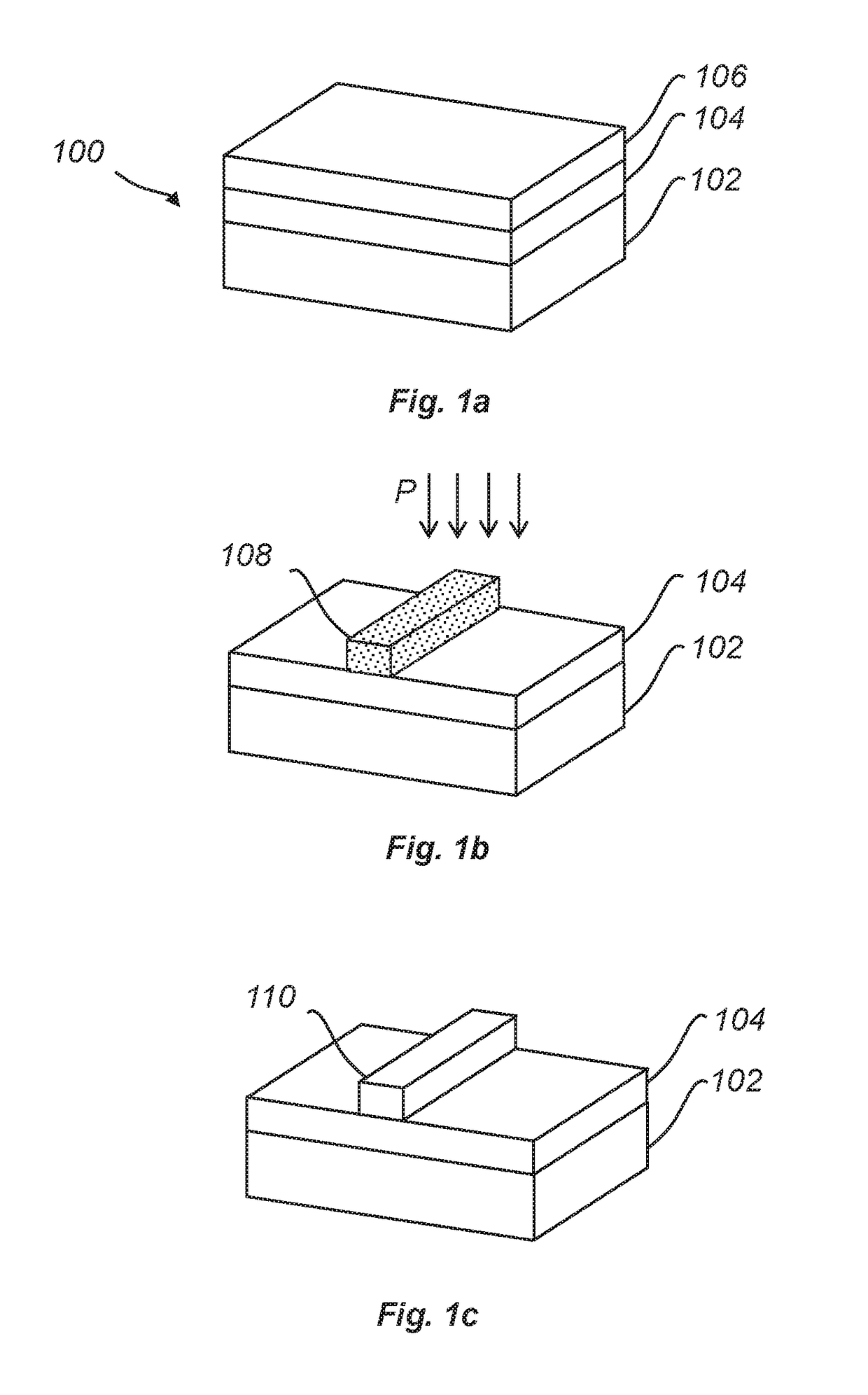 Method of Forming a Feature of a Target Material on a Substrate