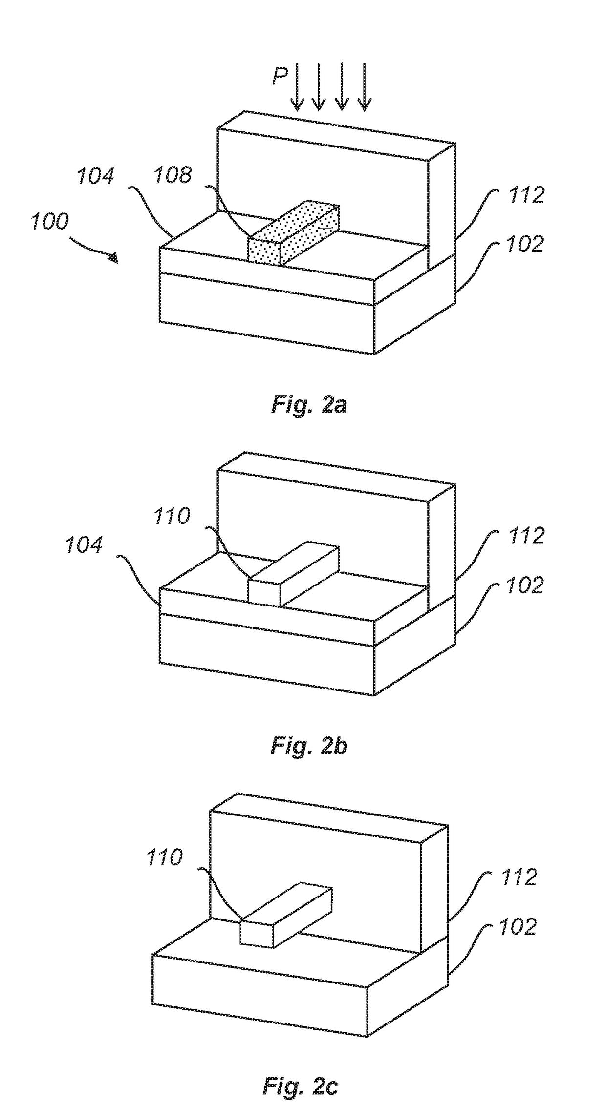 Method of Forming a Feature of a Target Material on a Substrate