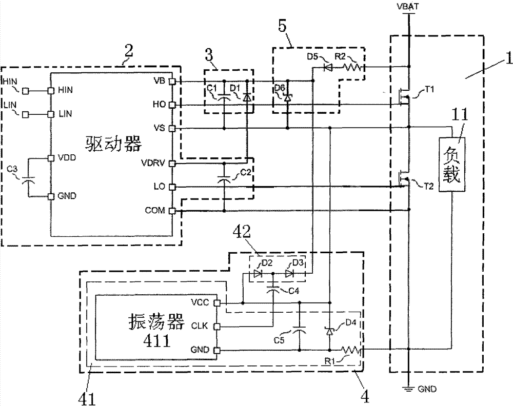 Half-bridge drive circuit