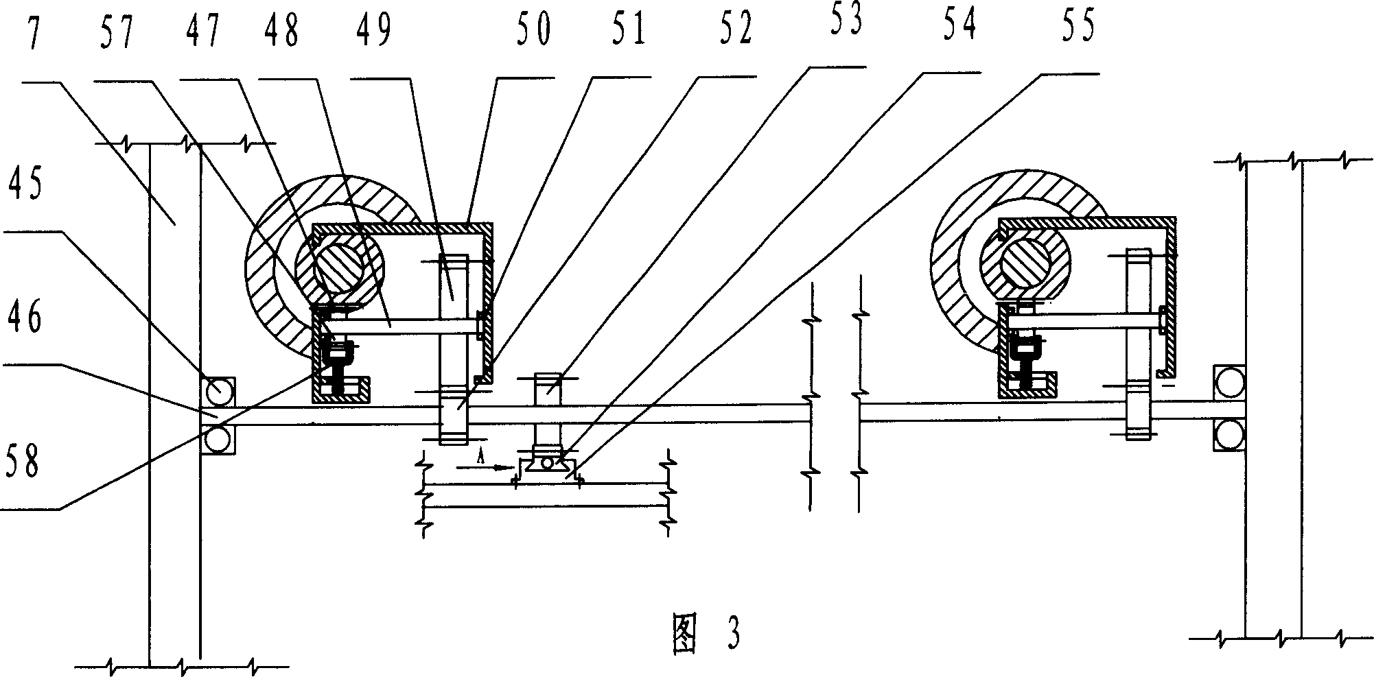 Combined driller for machining container bottom plate
