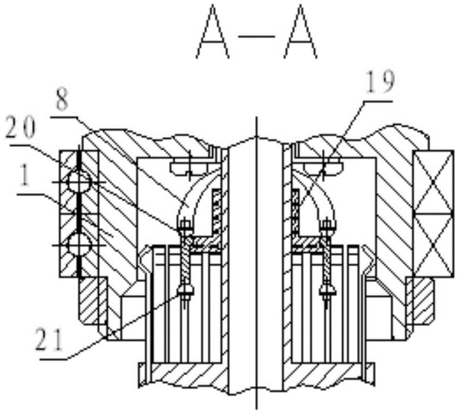 Realizing method of stacked coaxial rotating hinges for broadband