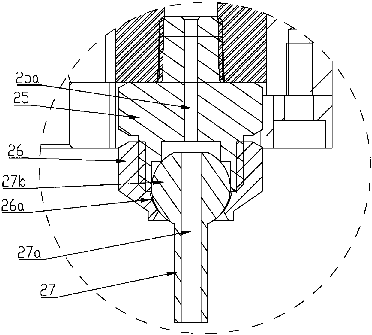 Cleaning device and injection-molding stamping equipment with same