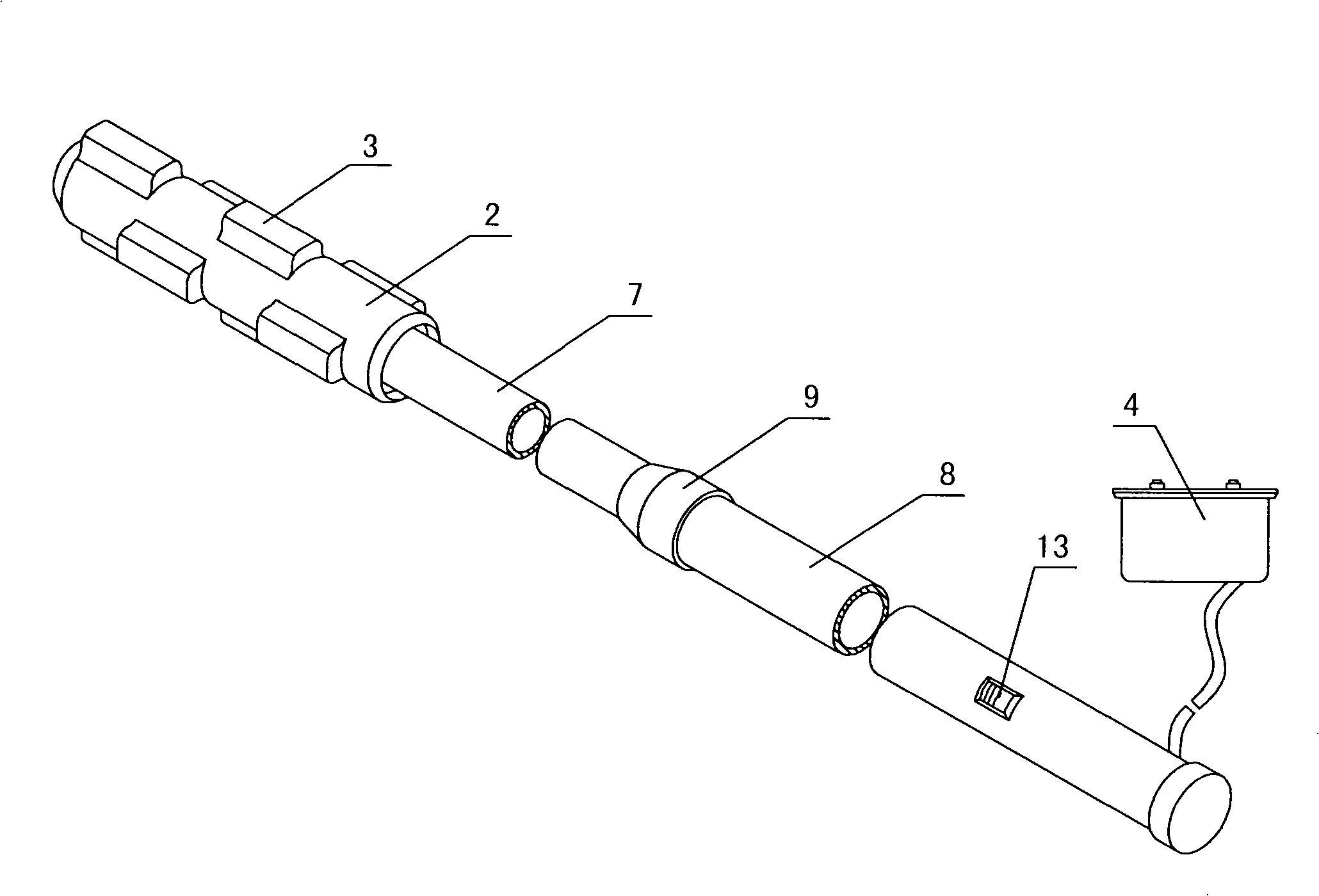 Device for picking fruit