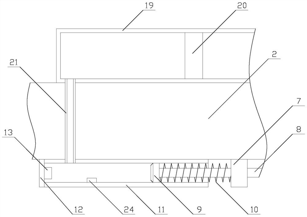 A water conservancy conveying device with cleaning function for drip irrigation